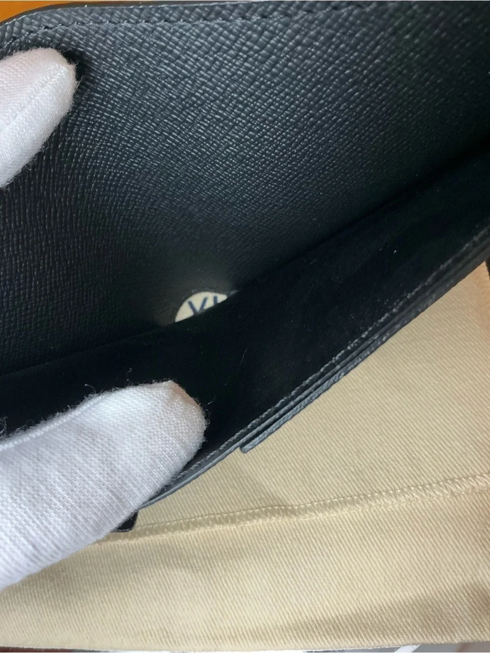 NIB RFID Louis Vuitton Eclipse Monogram Bifold Wallet w COA- Black and Gray